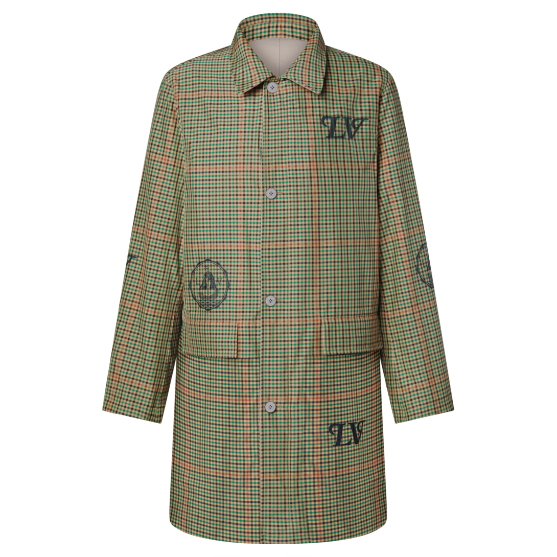 Graphic Reversible Raincoat - Men - Ready-to-Wear | LOUIS
